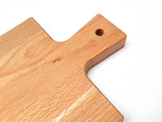 Snijplank - Borrelplank Traditional Medium - Met naam of logo gravering - 31,5 cm x 16 cm - houtensnijplankenmetlogo.nl