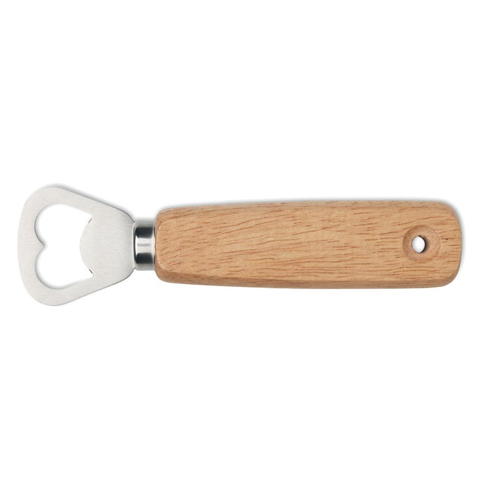 Flesopener van hout, bieropener, flesopener, bierflesopener, cadeau voor mannen en bierliefhebbers, 16 stuks
