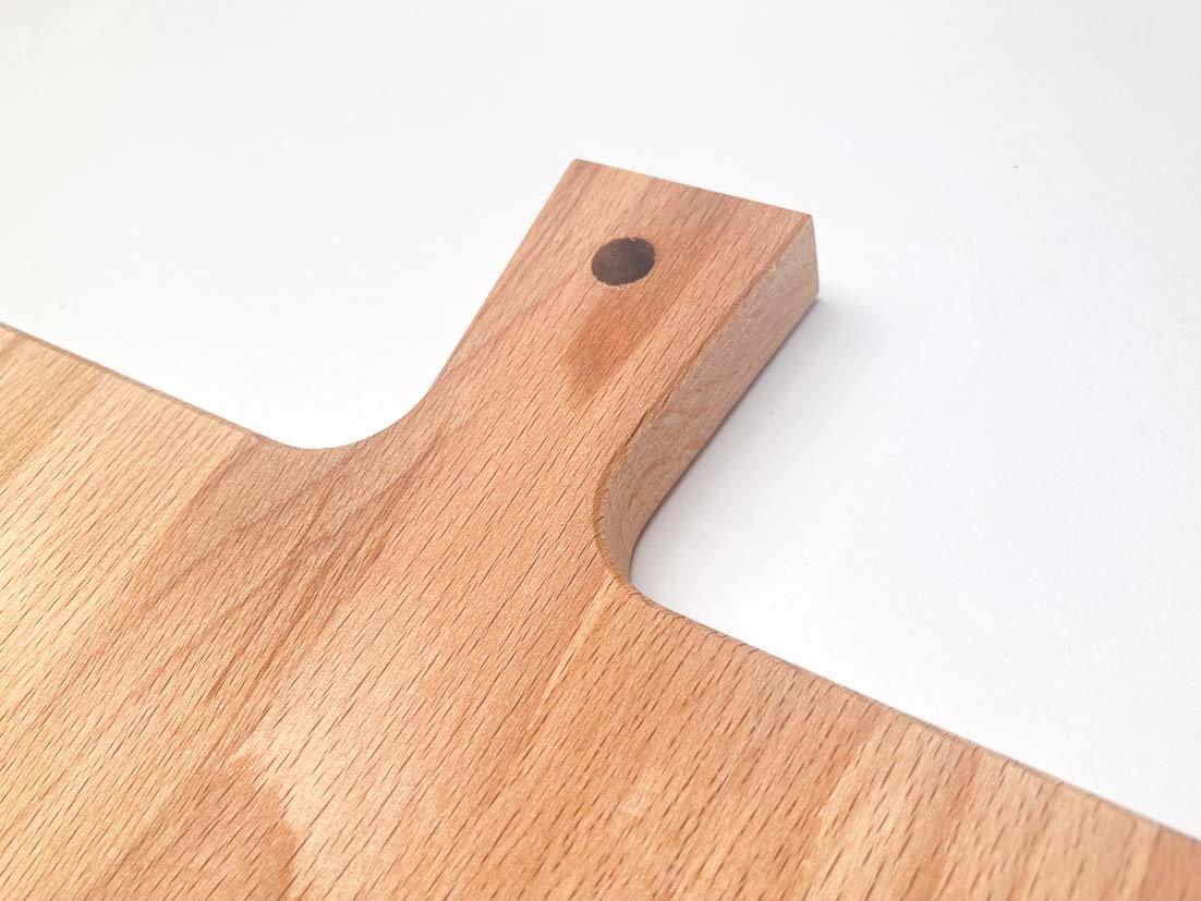 Snijplank Traditional Large - Met naam of logo gravering - 41,5 cm x 24 cm - houtensnijplankenmetlogo.nl-
