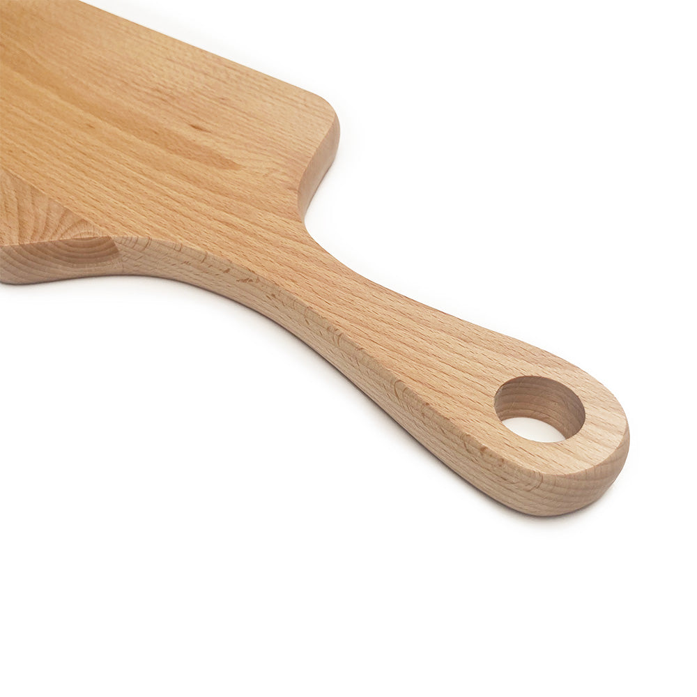 Snijplank - Borrelplank Moraira - Met tekst of logo gravering - 49,5 cm x 18 cm