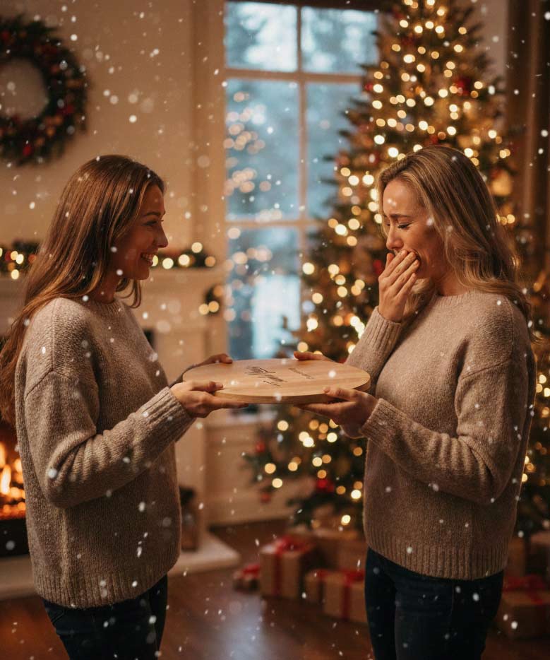 Borrelplanken met gravering Bestellen?