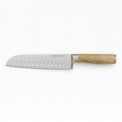 Santoku - Koksmes - Hout - met gravering