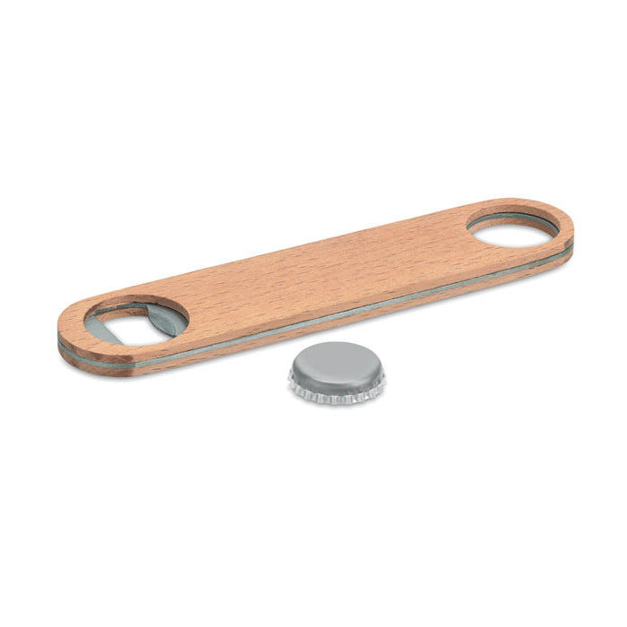Premium Houten Opener - Met Naam of Logo gravering