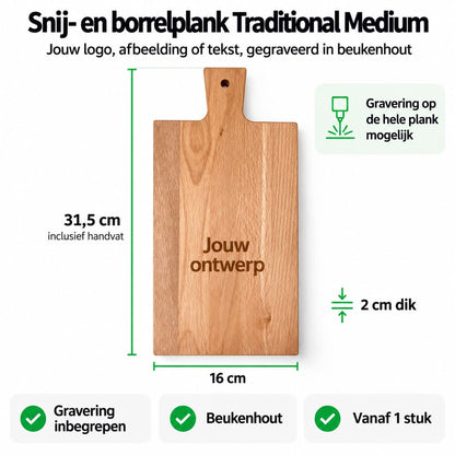 infographic snij en borrelplank traditional medium